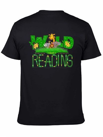 Wild About Reading Graphic T-Shirt