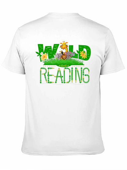 Wild About Reading Graphic T-Shirt
