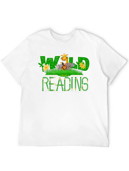 Wild About Reading Graphic T-Shirt
