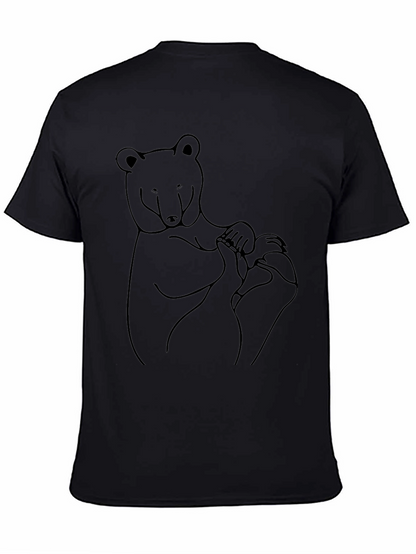 Bear Graphic Tee - Relaxed Fit