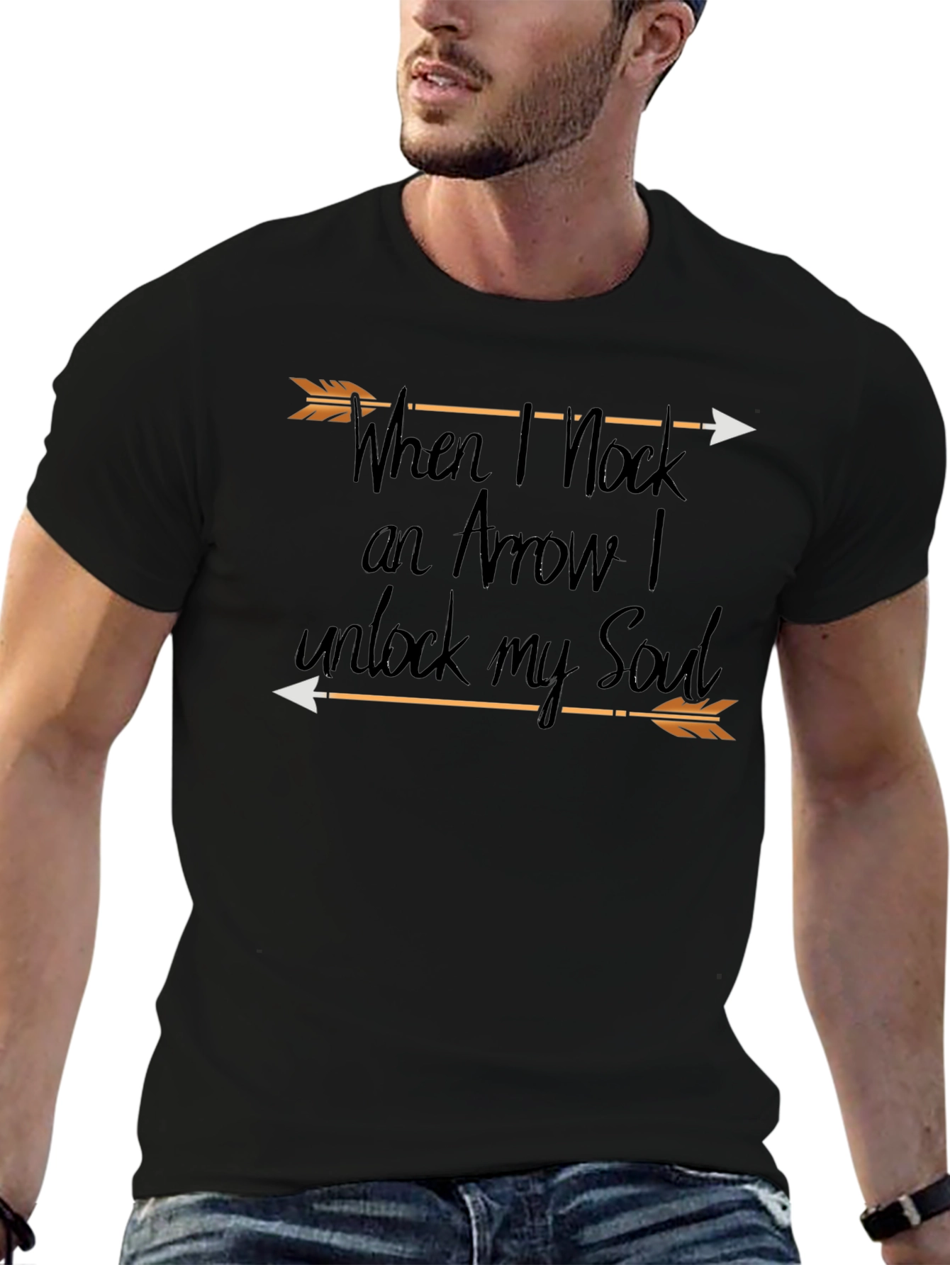 Archery Soul Black T-Shirt