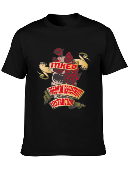 Inked Medical Assistant Instructor Black T-Shirt