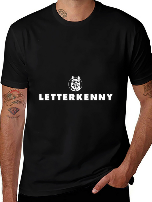 Letterkenny Dog Logo Black T-Shirt