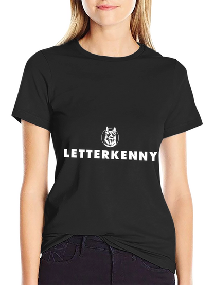 Letterkenny Dog Logo Black T-Shirt