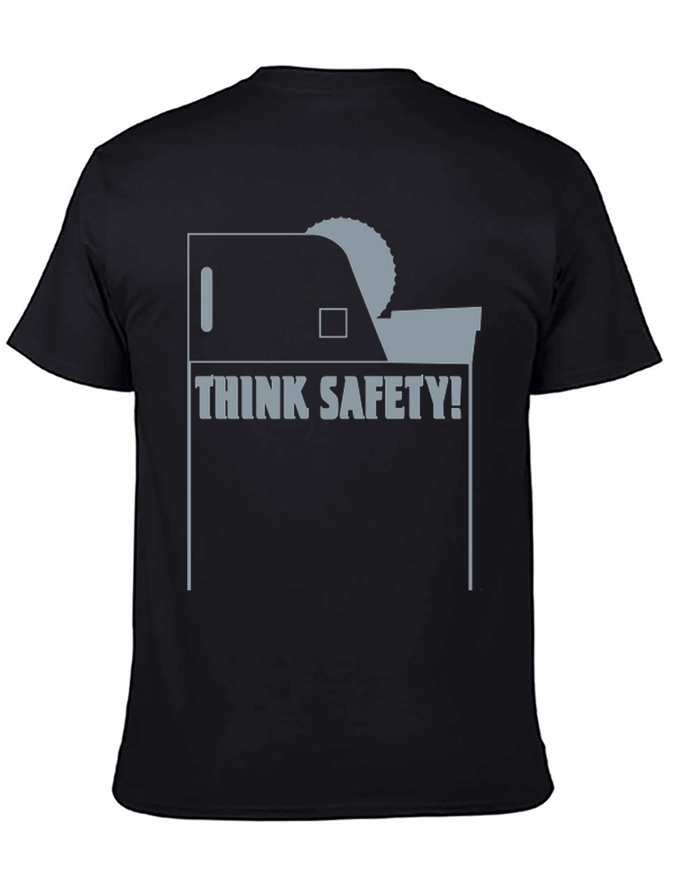 Think Safety T-Shirt - Funny Woodworking Tee