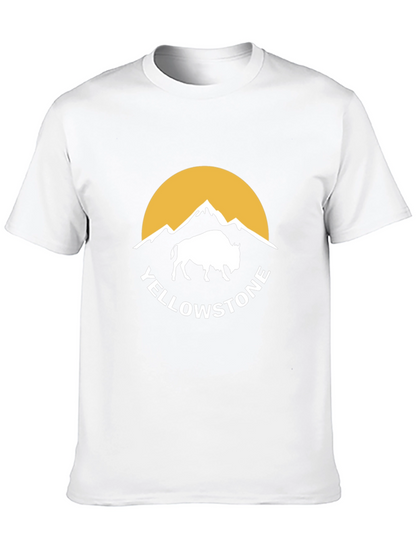 Yellowstone Buffalo Graphic Tee - Black