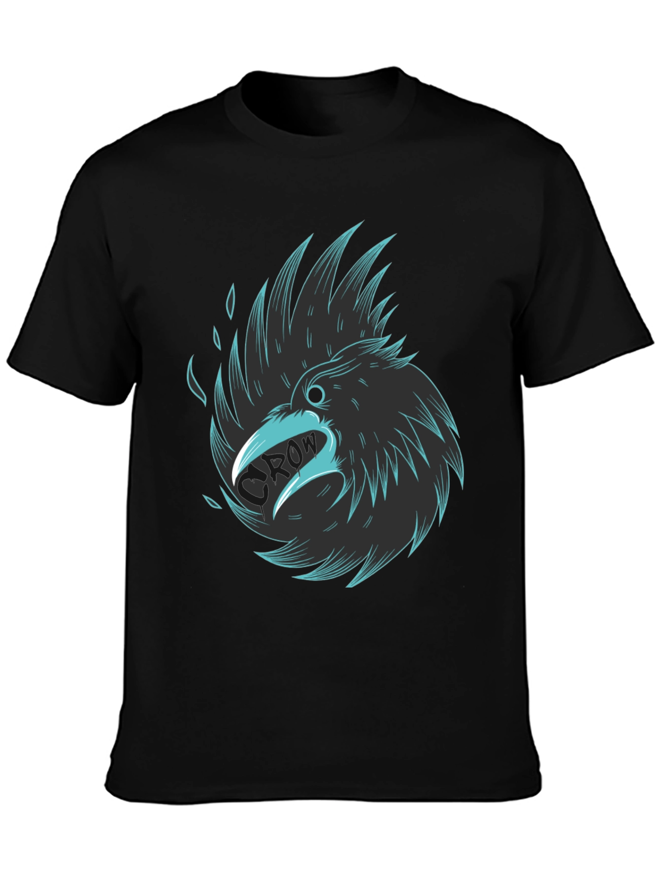 Raven Graphic Black Tee