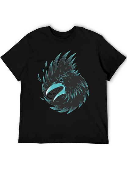 Raven Graphic Black Tee