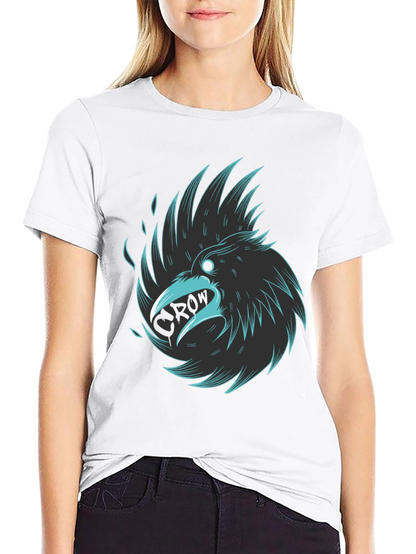 Raven Graphic Black Tee