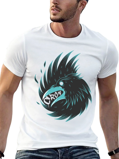 Raven Graphic Black Tee