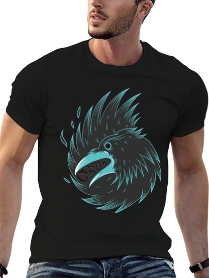 Raven Graphic Black Tee
