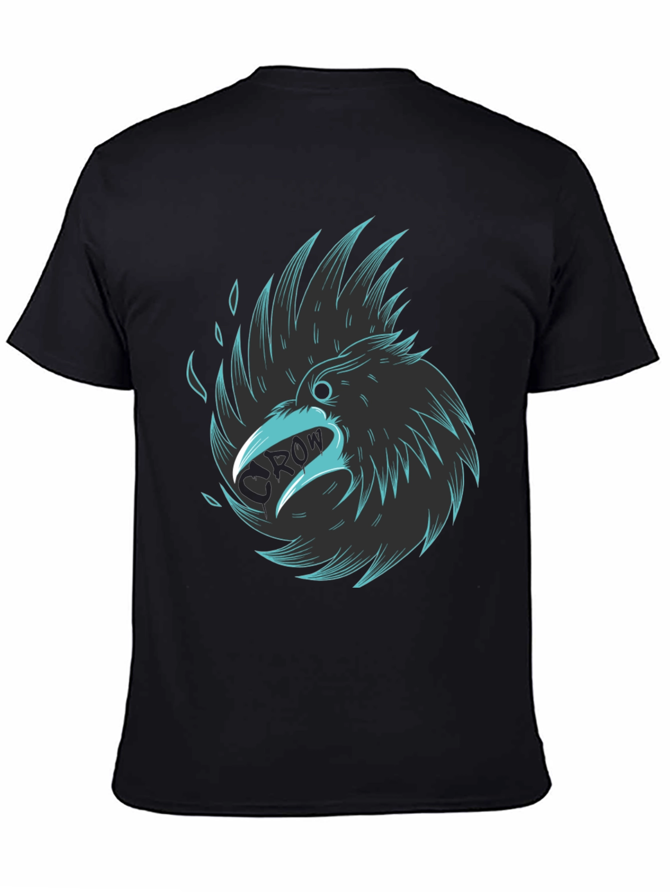 Raven Graphic Black Tee