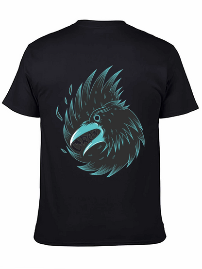 Raven Graphic Black Tee