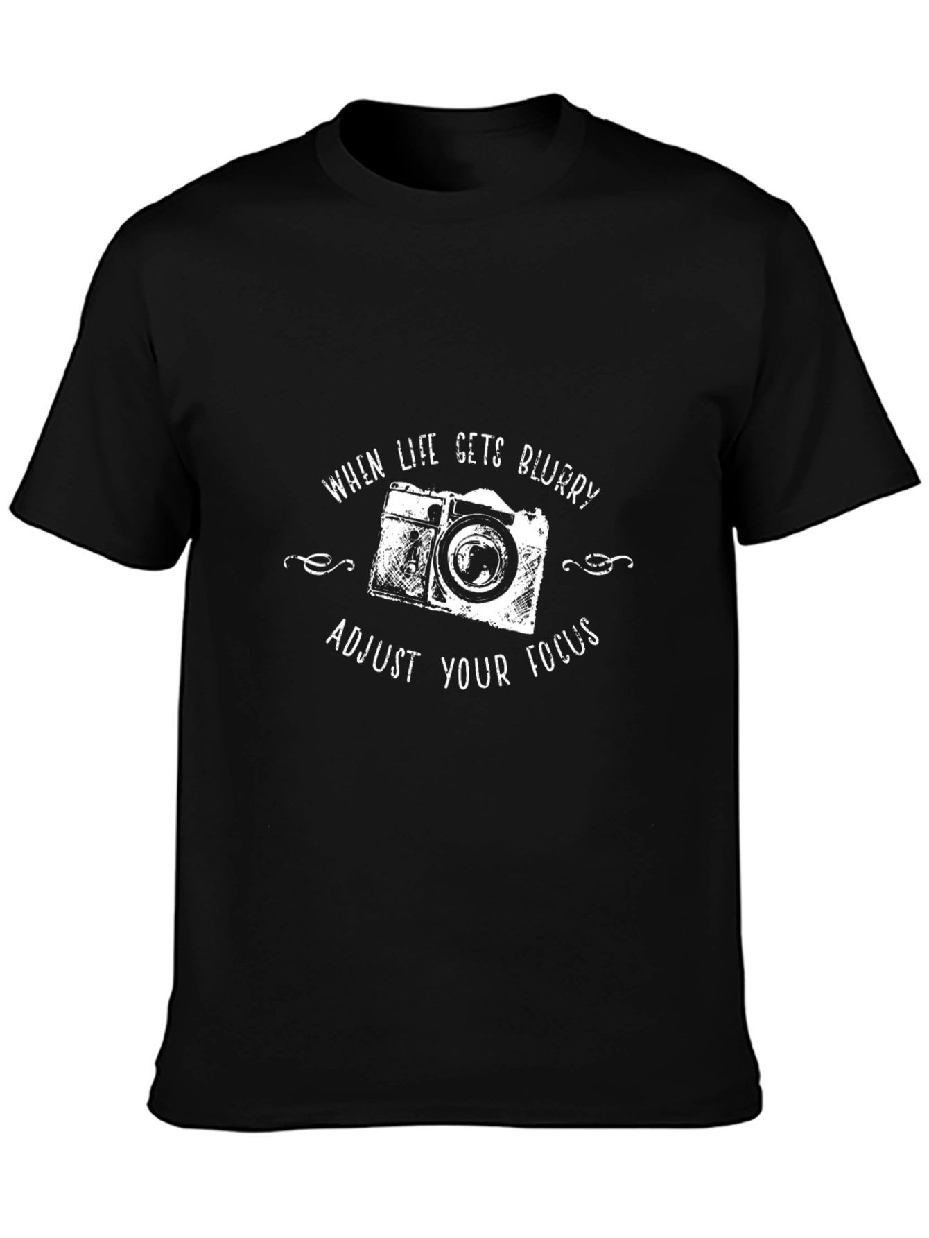 Adjust Your Focus Graphic Tee - Camera Lover T-Shirt