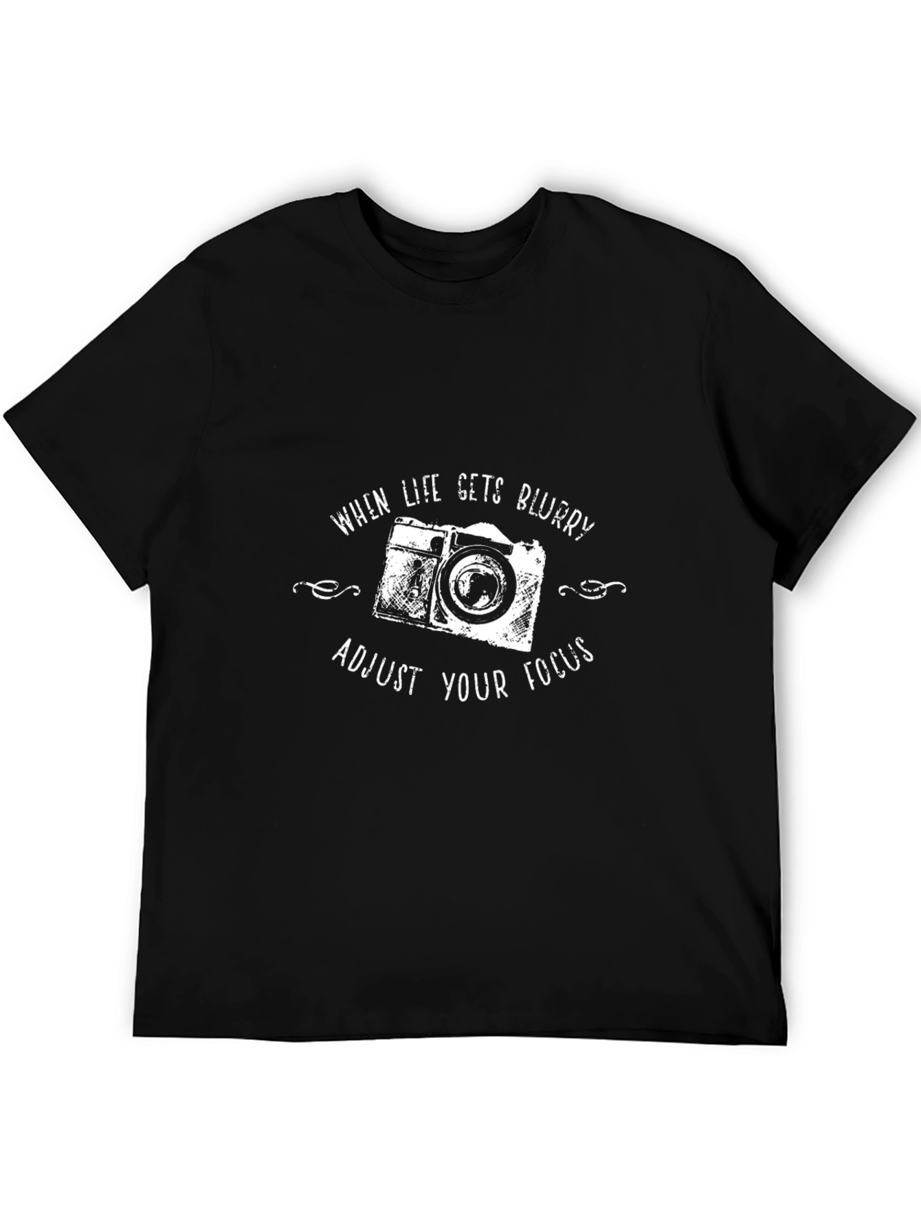 Adjust Your Focus Graphic Tee - Camera Lover T-Shirt