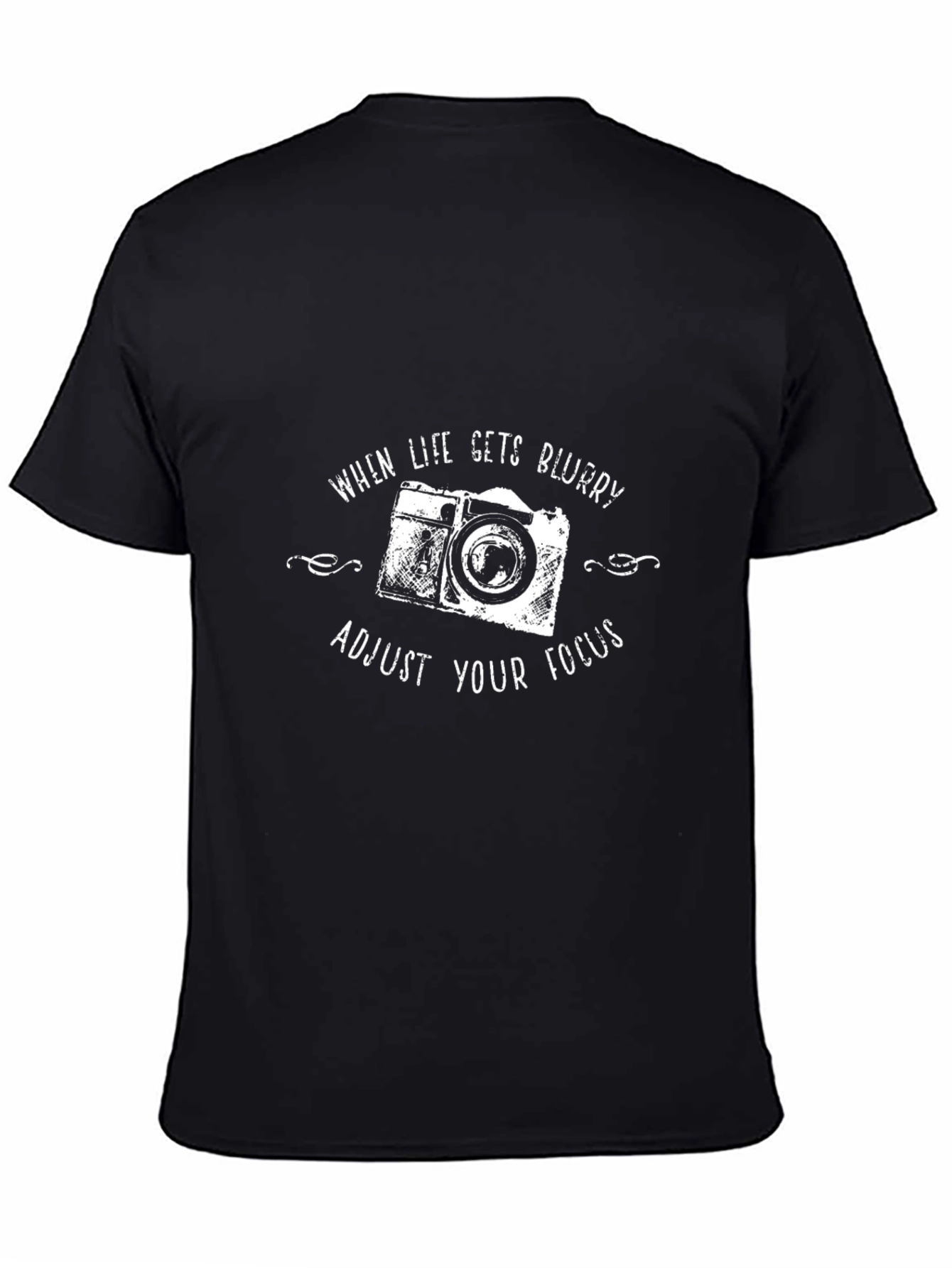 Adjust Your Focus Graphic Tee - Camera Lover T-Shirt
