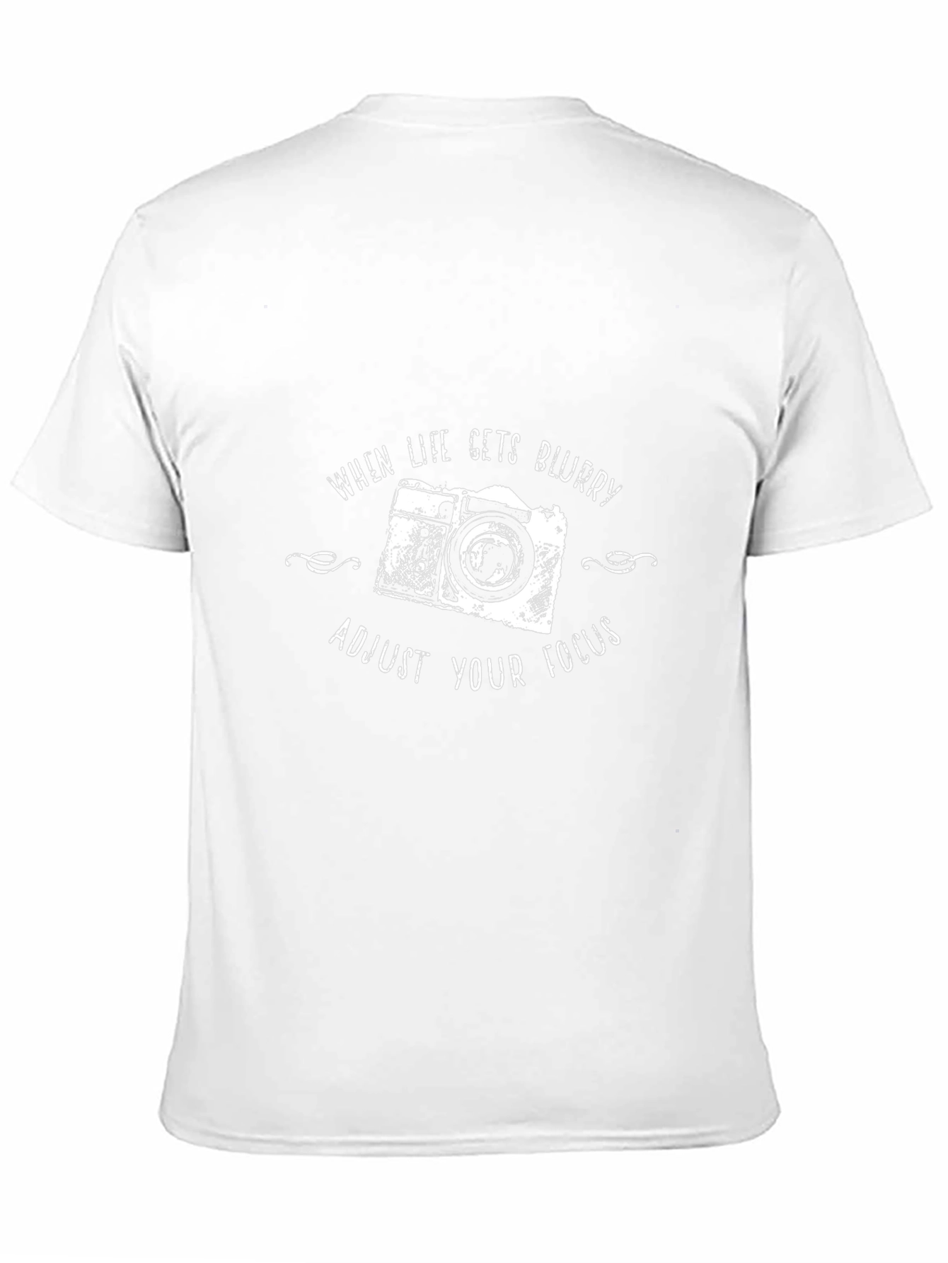 Adjust Your Focus Graphic Tee - Camera Lover T-Shirt