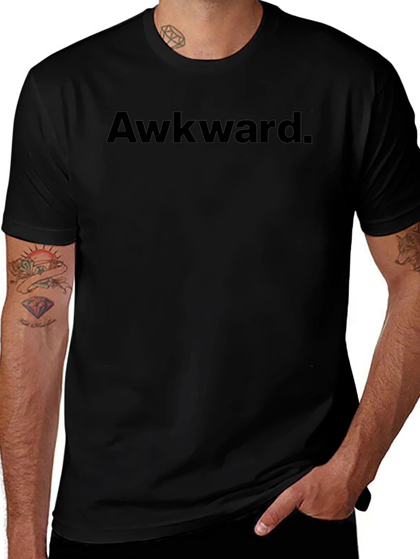 Awkward Black T-Shirt
