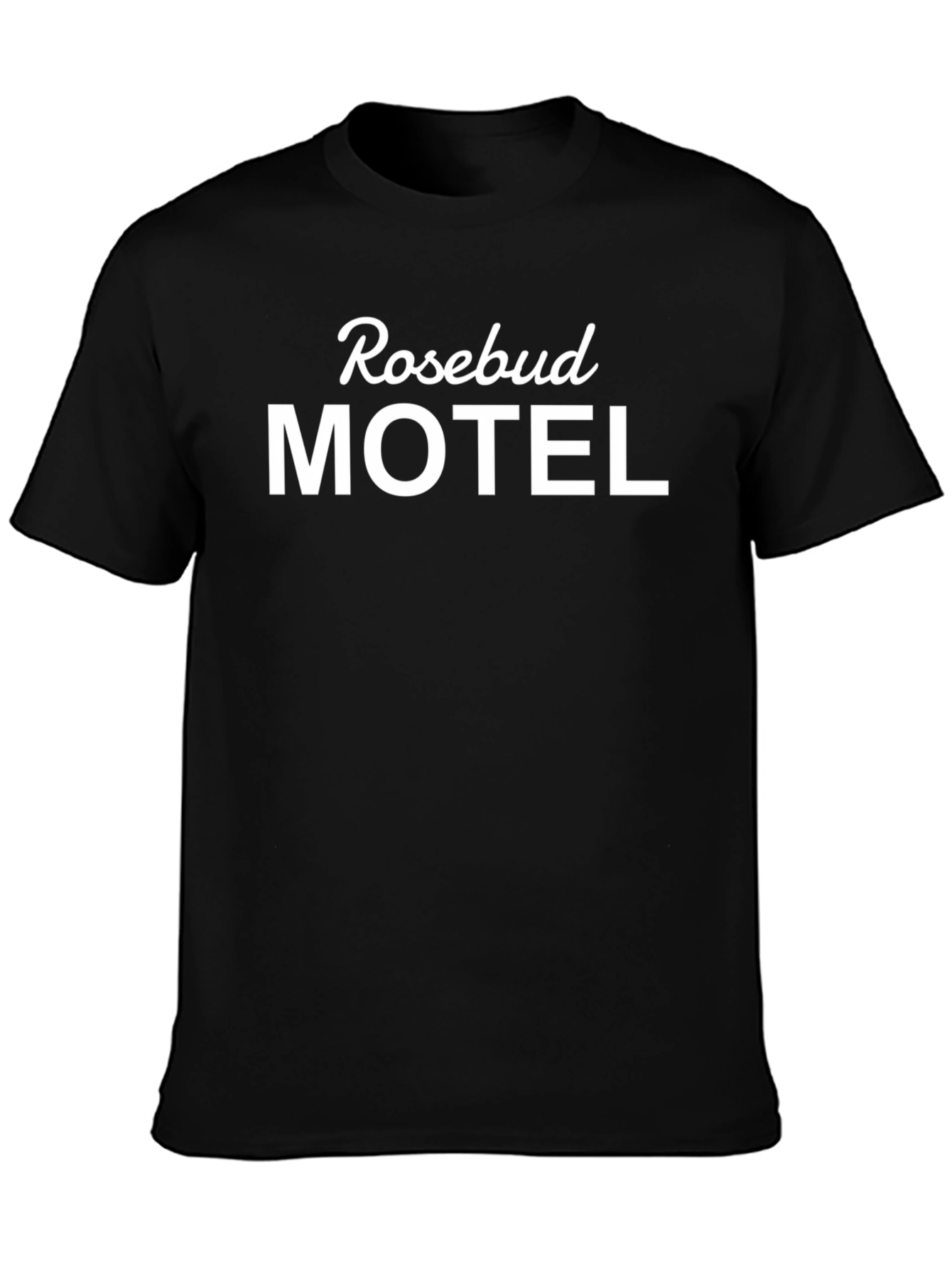 Rosebud Motel Black Graphic T-Shirt