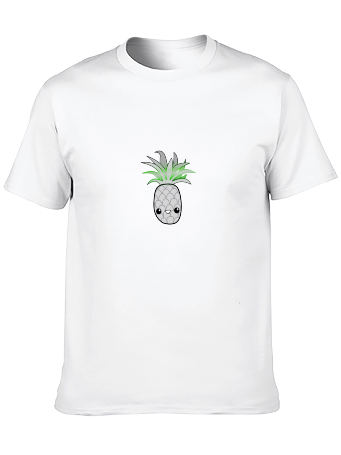 Pineapple Graphic Black T-Shirt