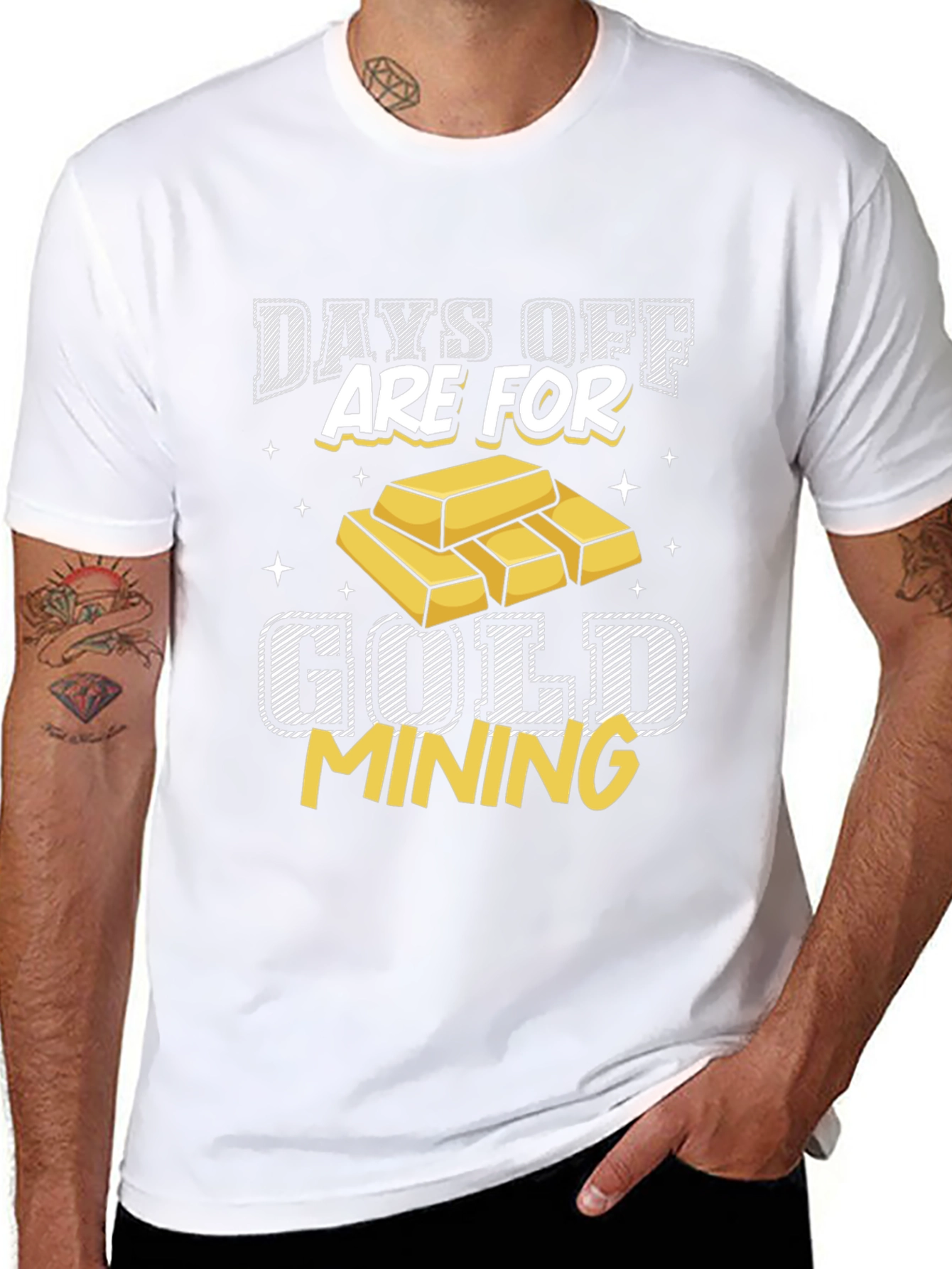 Gold Mining T-Shirt - Days Off Are For