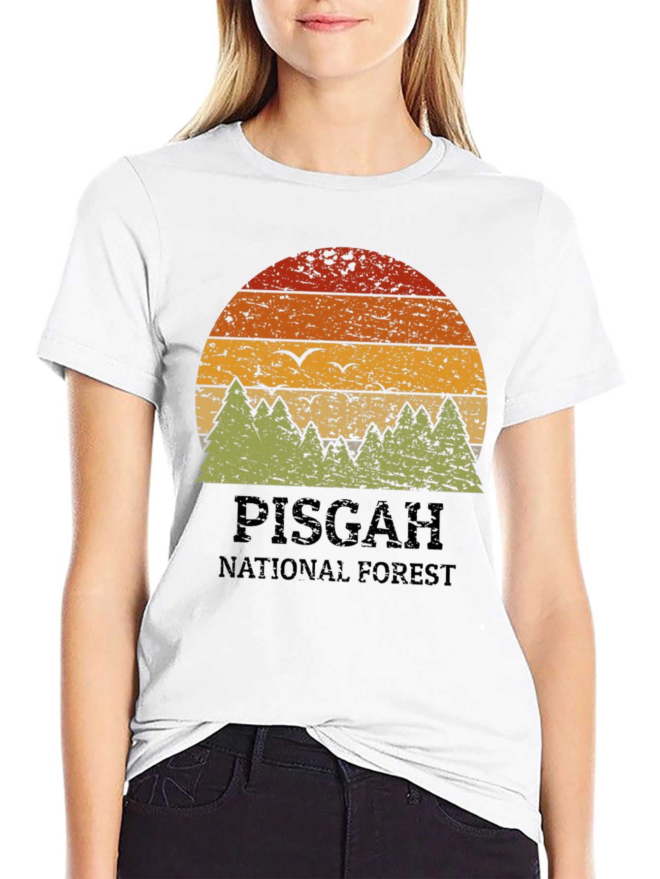 Pisgah National Forest Retro Graphic Tee