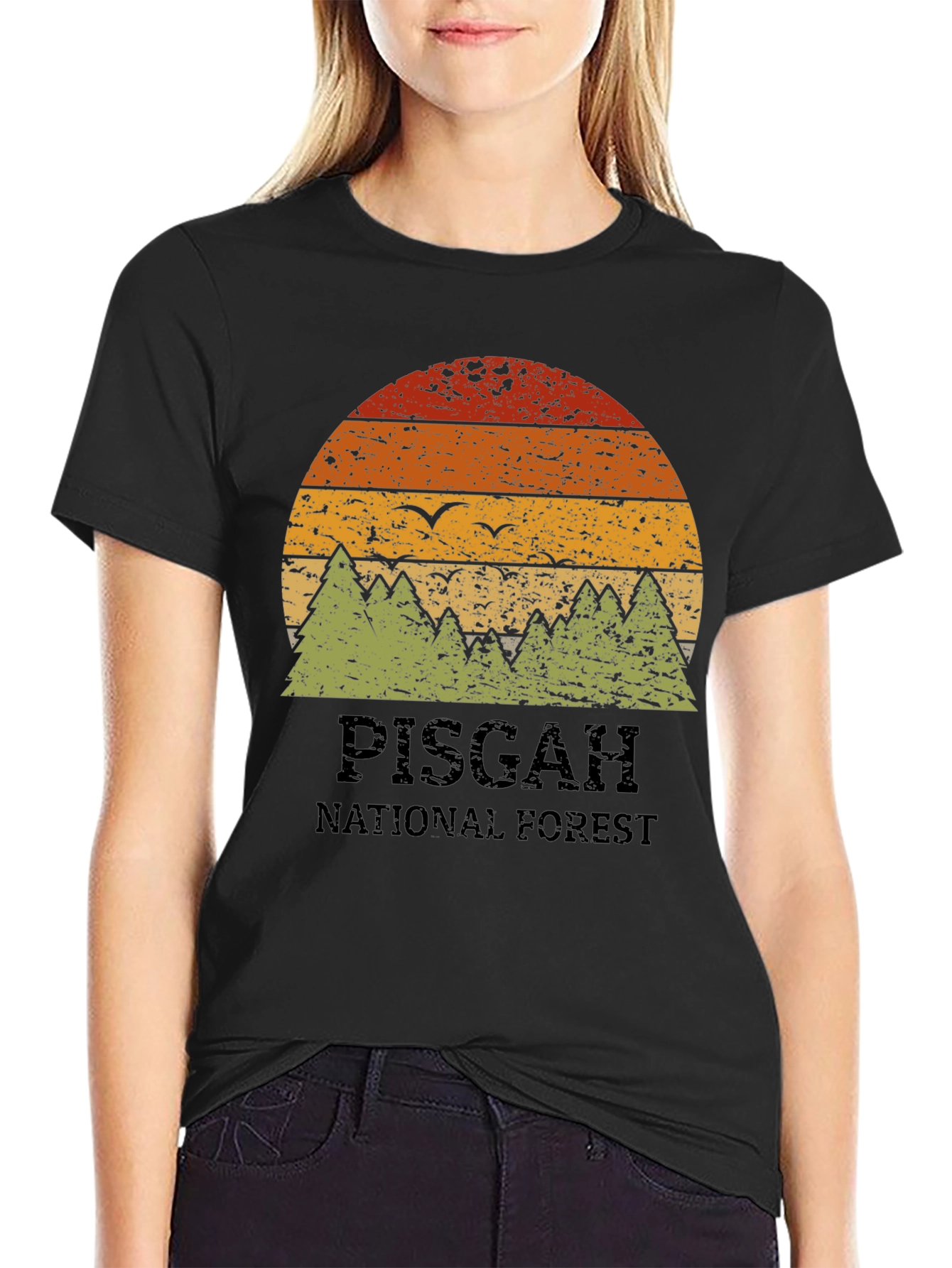 Pisgah National Forest Retro Graphic Tee
