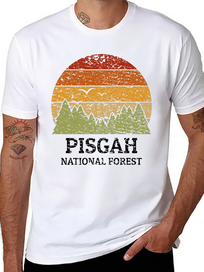 Pisgah National Forest Retro Graphic Tee