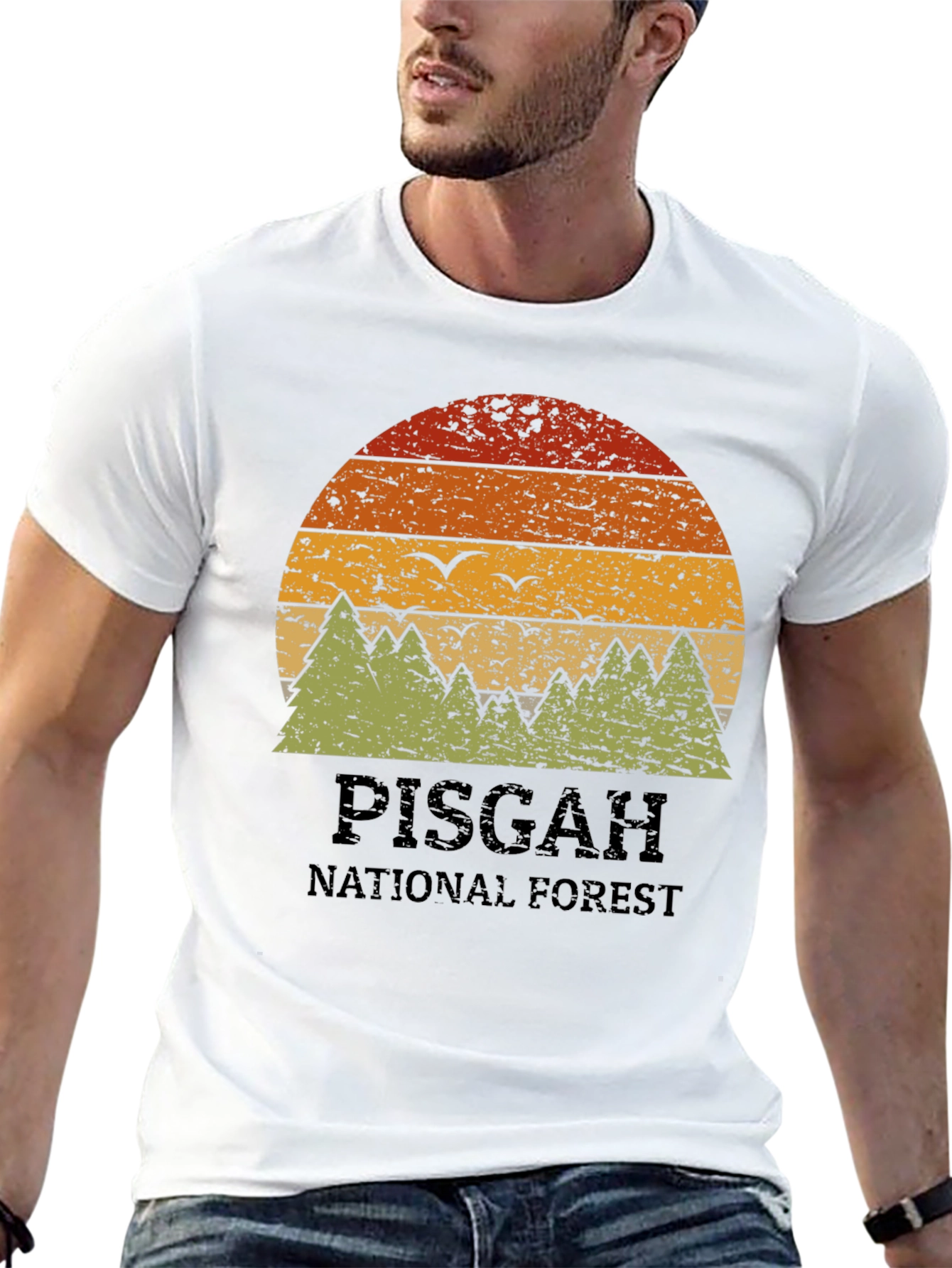 Pisgah National Forest Retro Graphic Tee