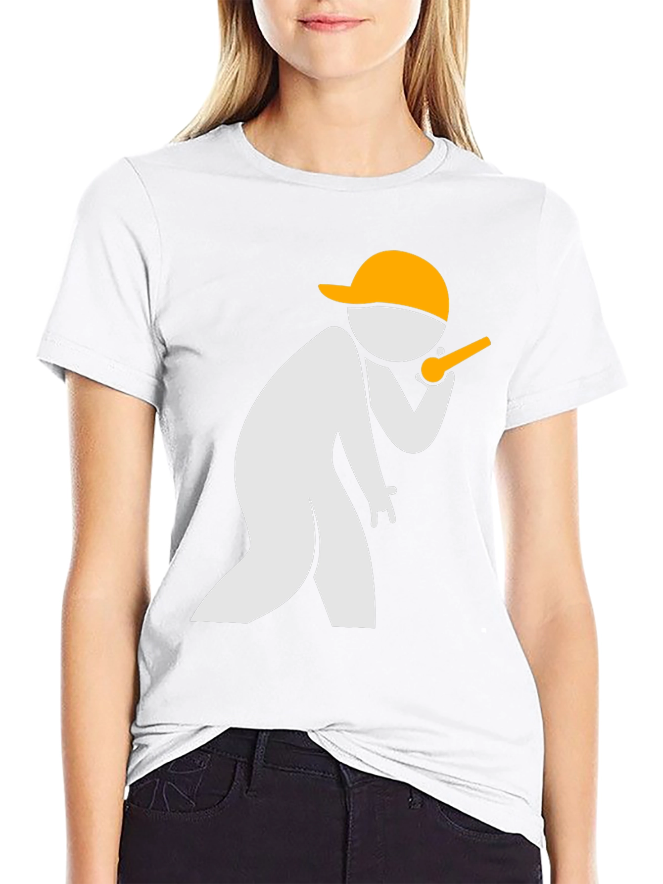 Whistleblower Graphic Tee - Black Casual T-Shirt