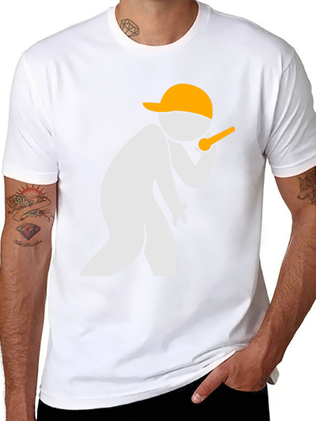 Whistleblower Graphic Tee - Black Casual T-Shirt