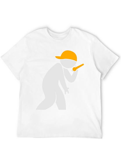Whistleblower Graphic Tee - Black Casual T-Shirt