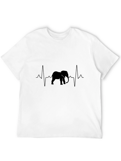 Elephant Heartbeat Graphic Tee