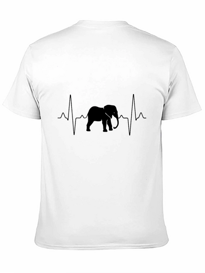 Elephant Heartbeat Graphic Tee