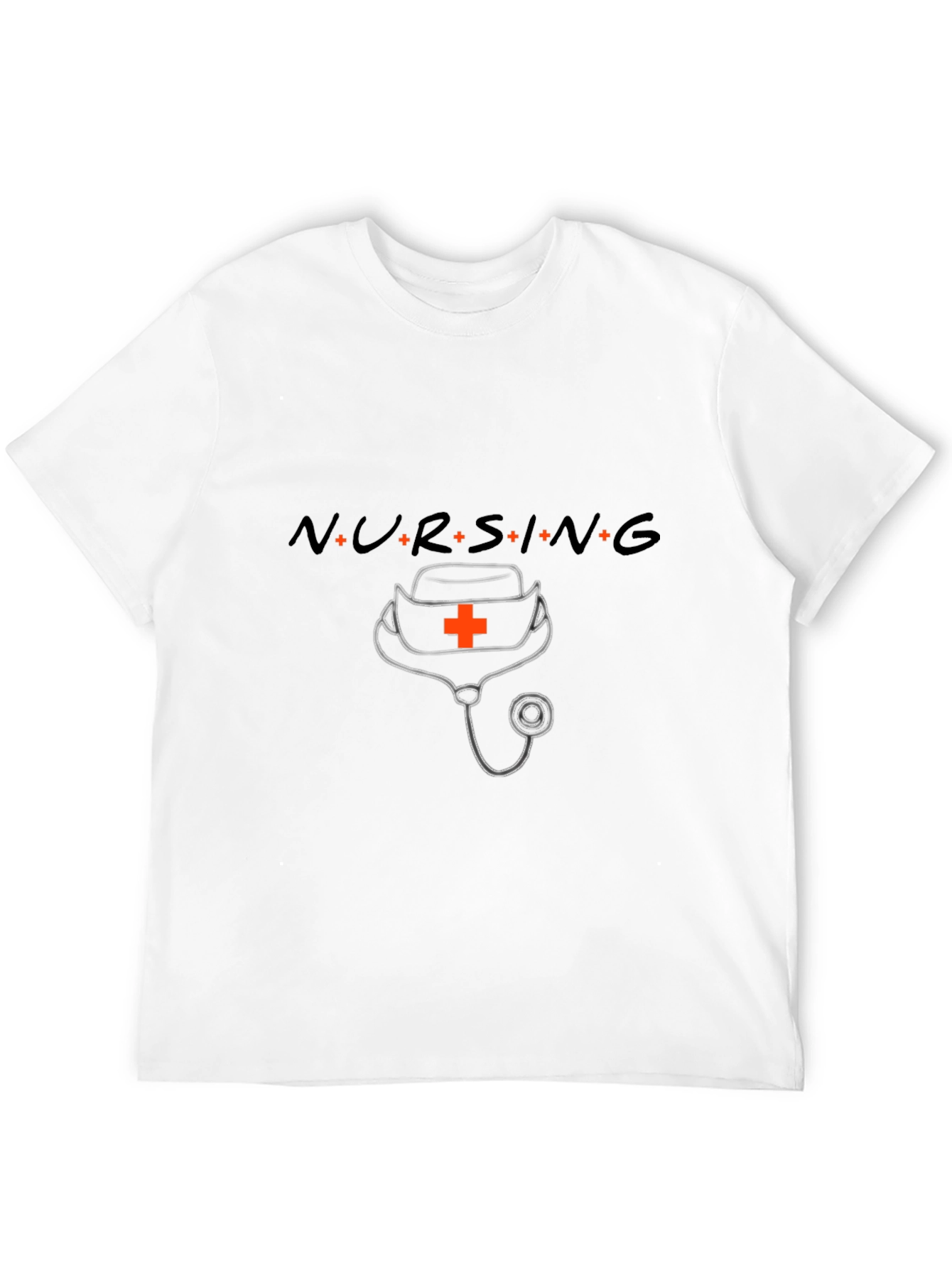 Nursing Friends T-Shirt Nurse Hat Stethoscope Tee