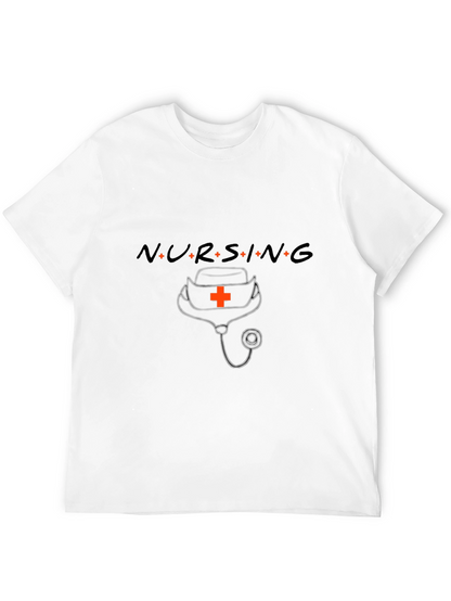 Nursing Friends T-Shirt Nurse Hat Stethoscope Tee