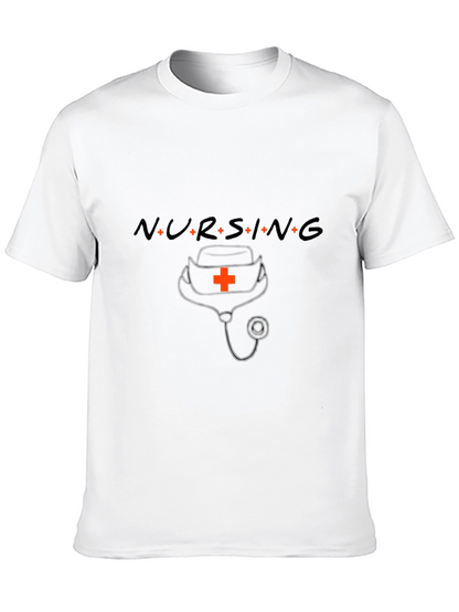 Nursing Friends T-Shirt Nurse Hat Stethoscope Tee