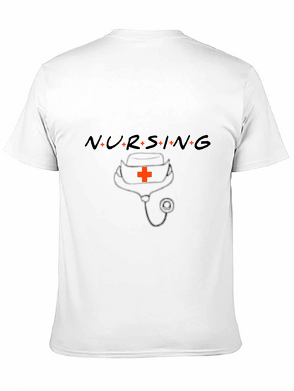 Nursing Friends T-Shirt Nurse Hat Stethoscope Tee
