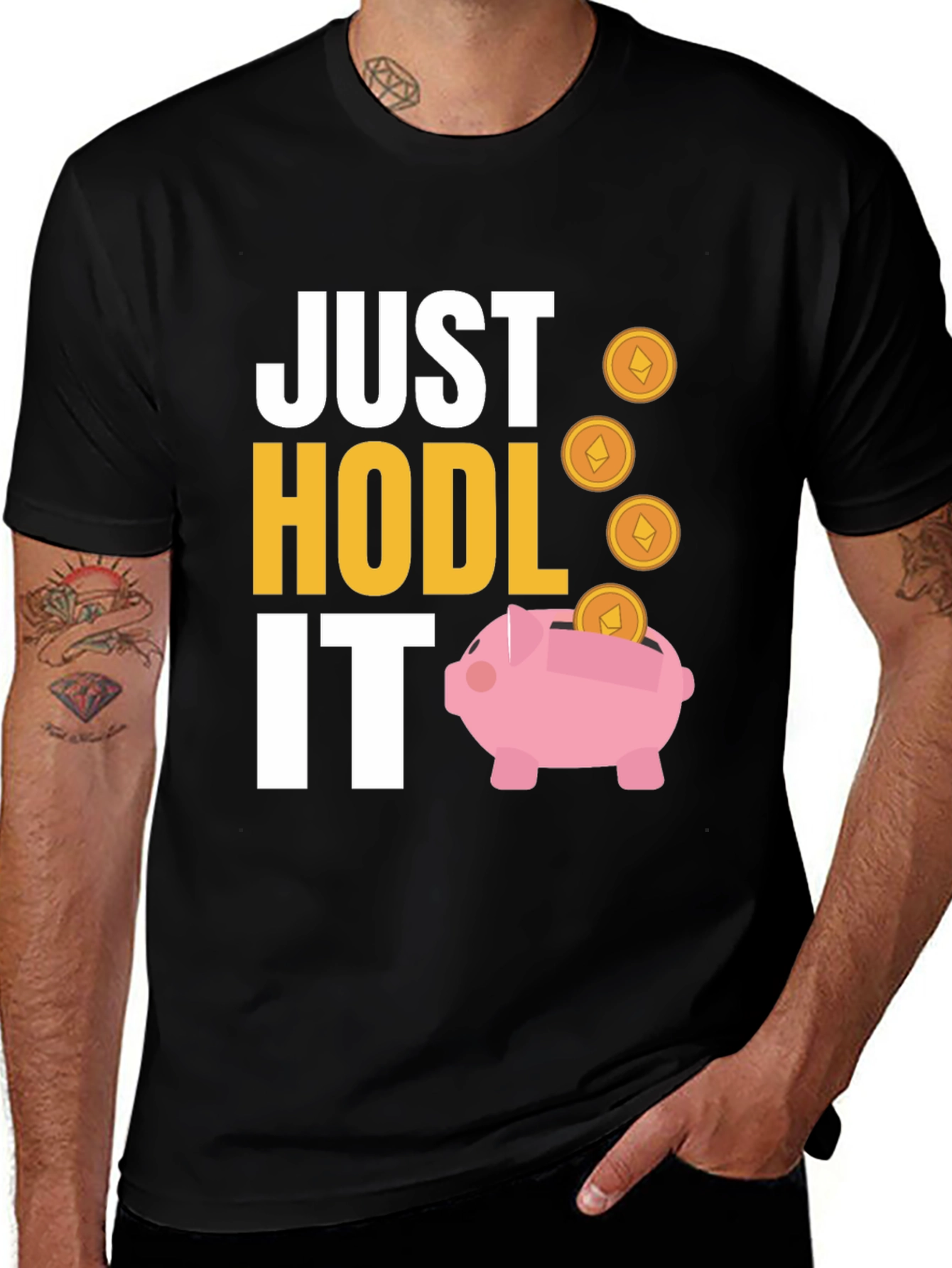 Just HODL It Crypto T-Shirt