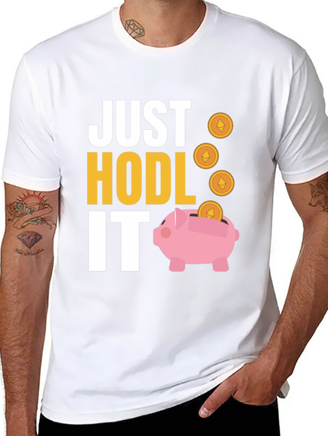 Just HODL It Crypto T-Shirt