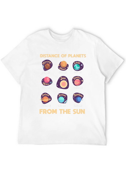 Distance of Planets T-Shirt - Astronomy Space Tee