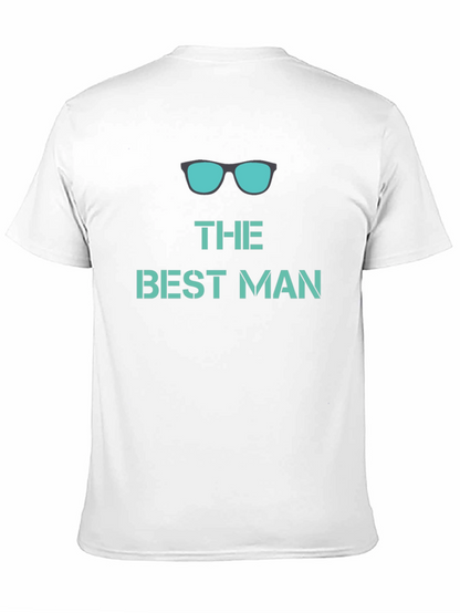 Best Man Crew Neck Graphic T-Shirt