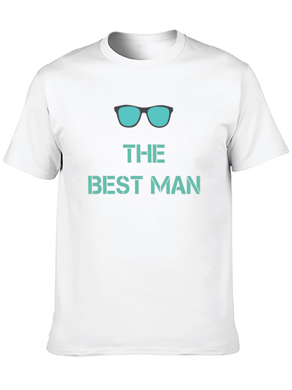 Best Man Crew Neck Graphic T-Shirt