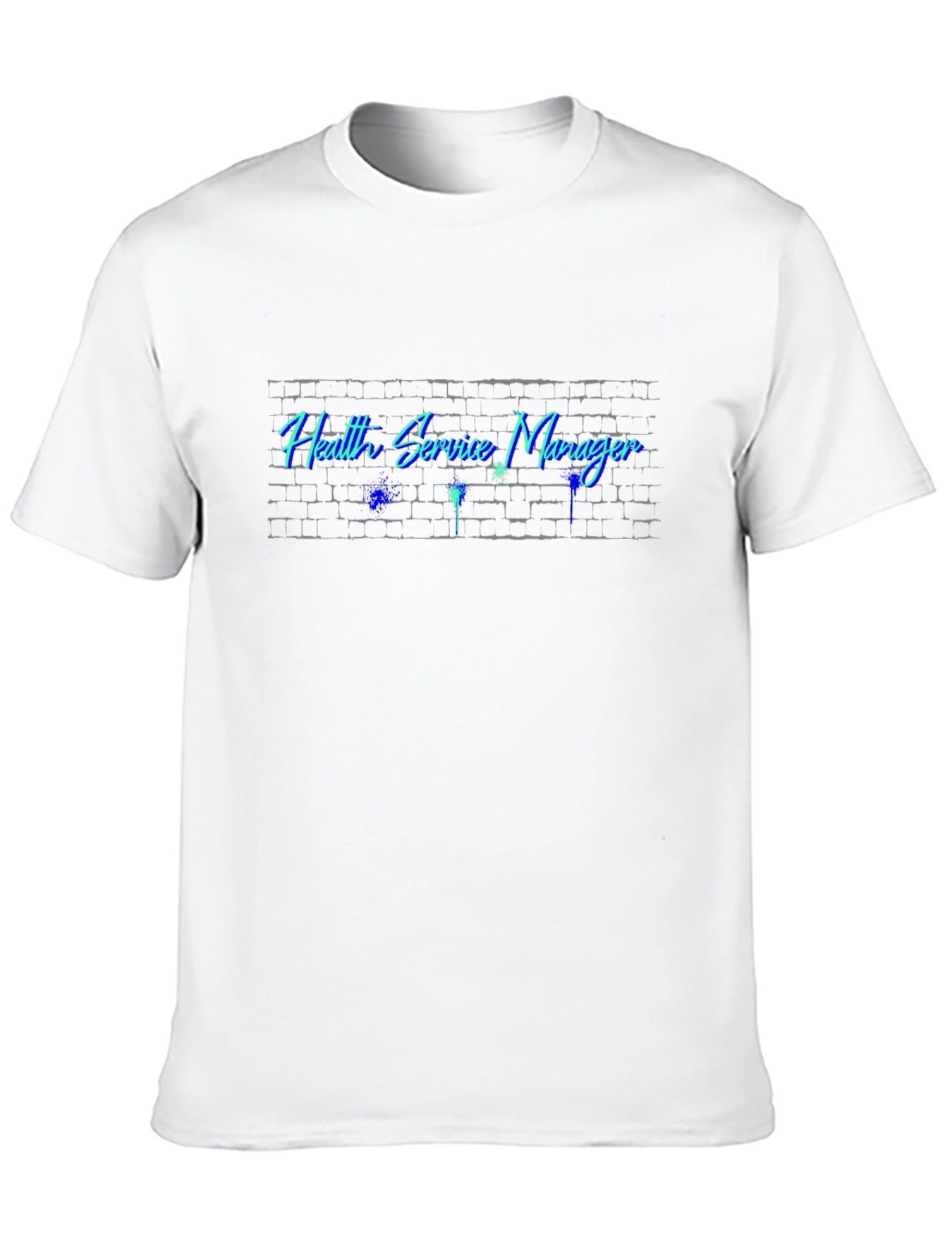 Health Service Manager Graphic Tee - Black