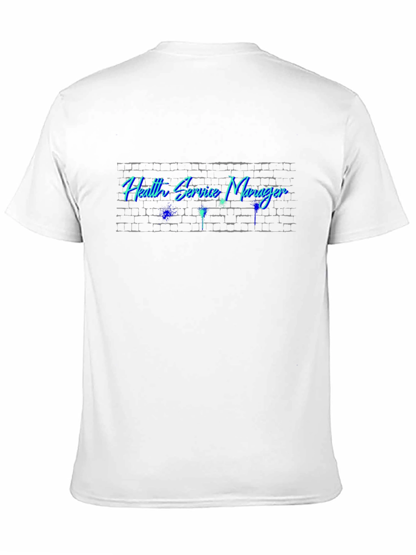 Health Service Manager Graphic Tee - Black