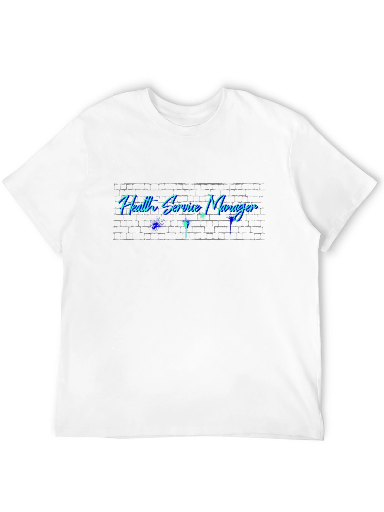 Health Service Manager Graphic Tee - Black