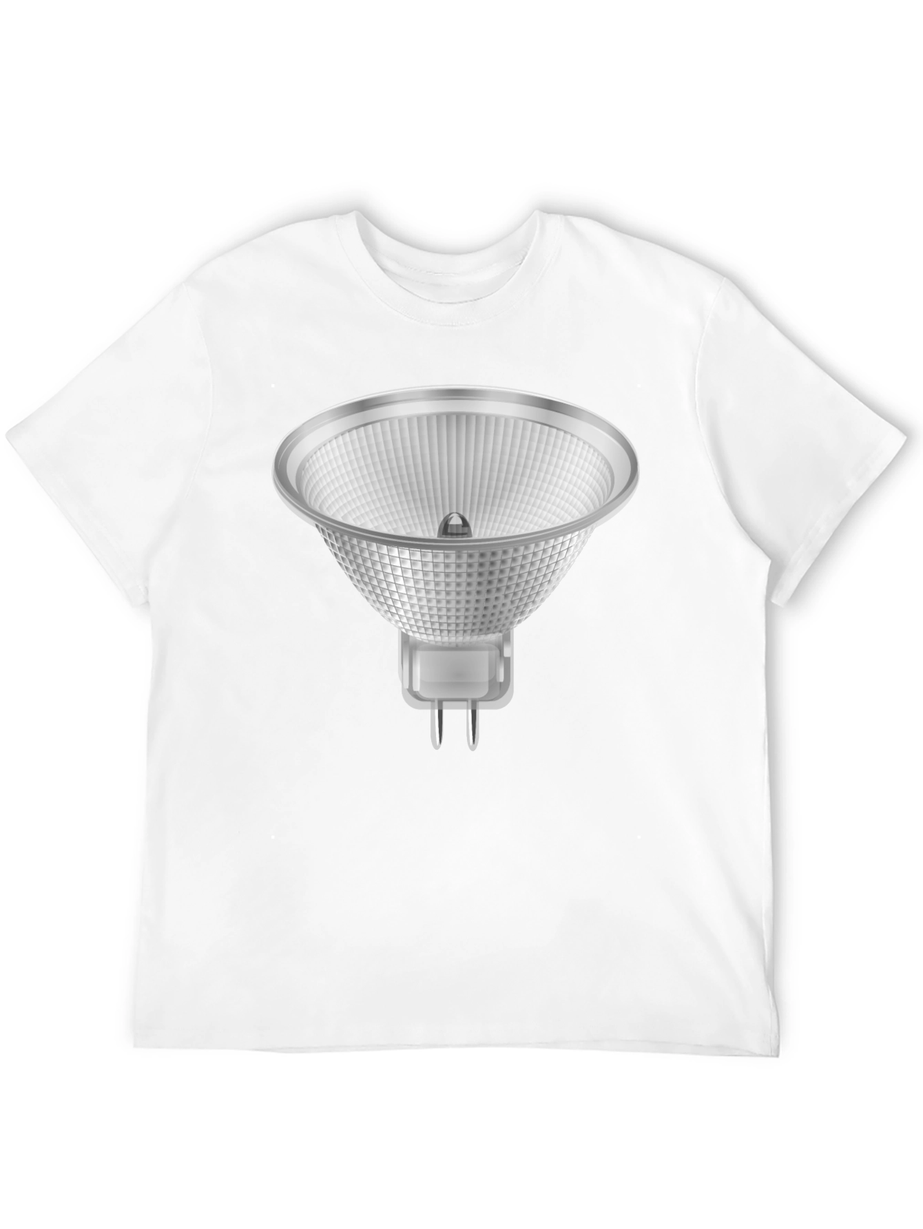 MR16 Halogen Light Bulb Graphic T-Shirt