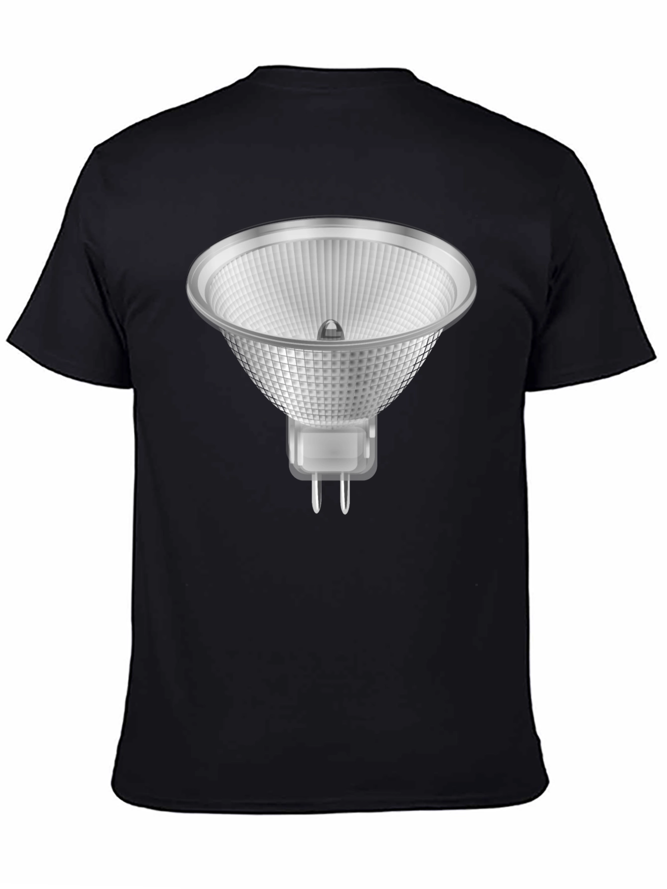 MR16 Halogen Light Bulb Graphic T-Shirt