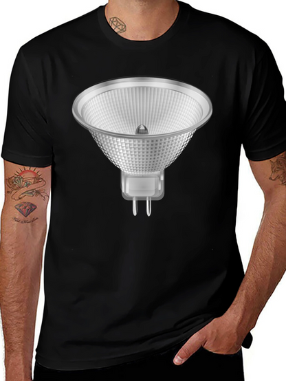 MR16 Halogen Light Bulb Graphic T-Shirt