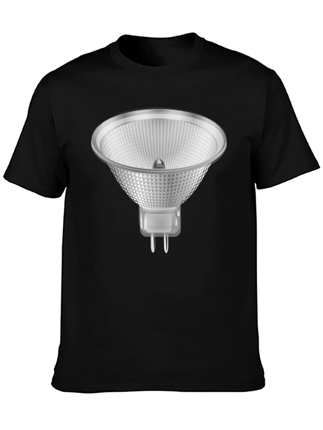 MR16 Halogen Light Bulb Graphic T-Shirt
